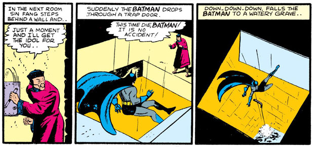 Batman in der Falle